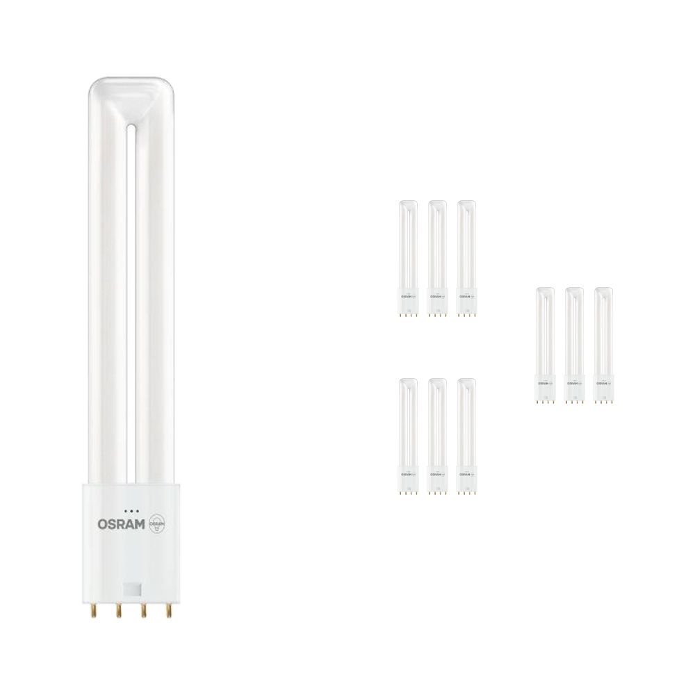 Mehrfachpackung 10x Osram Dulux L LED 2G11 7W 830 | Warmweiß - 4-Pins - Ersatz für 18W Mehrfachpackung 10x Osram Dulux L LED 2G11 7W 830 | Warmweiß - 4-Pins - Ersatz für 18W