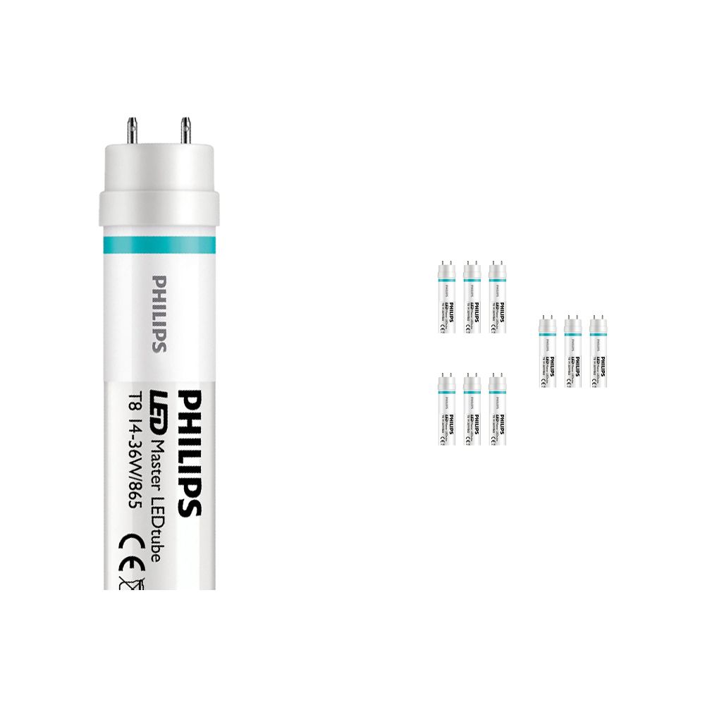 Lot 10x Philips LEDtube EM HO 14W 865 120cm (MASTER Value) | Lumière du Jour - Starter LED incl. - Substitut 36W Lot 10x Philips LEDtube EM HO 14W 865 120cm (MASTER Value) | Lumière du Jour - Starter LED incl. - Substitut 36W
