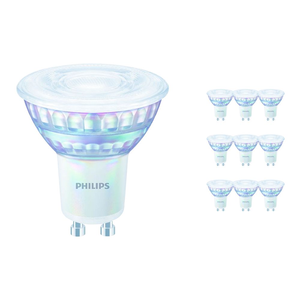 Flerpack 10x Philips LEDspot Value GU10 6.2W 930 36D (MASTER) | Bästa färgåtergivning - Varm Vit - Ersättare 80W Flerpack 10x Philips LEDspot Value GU10 6.2W 930 36D (MASTER) | Bästa färgåtergivning - Varm Vit - Ersättare 80W