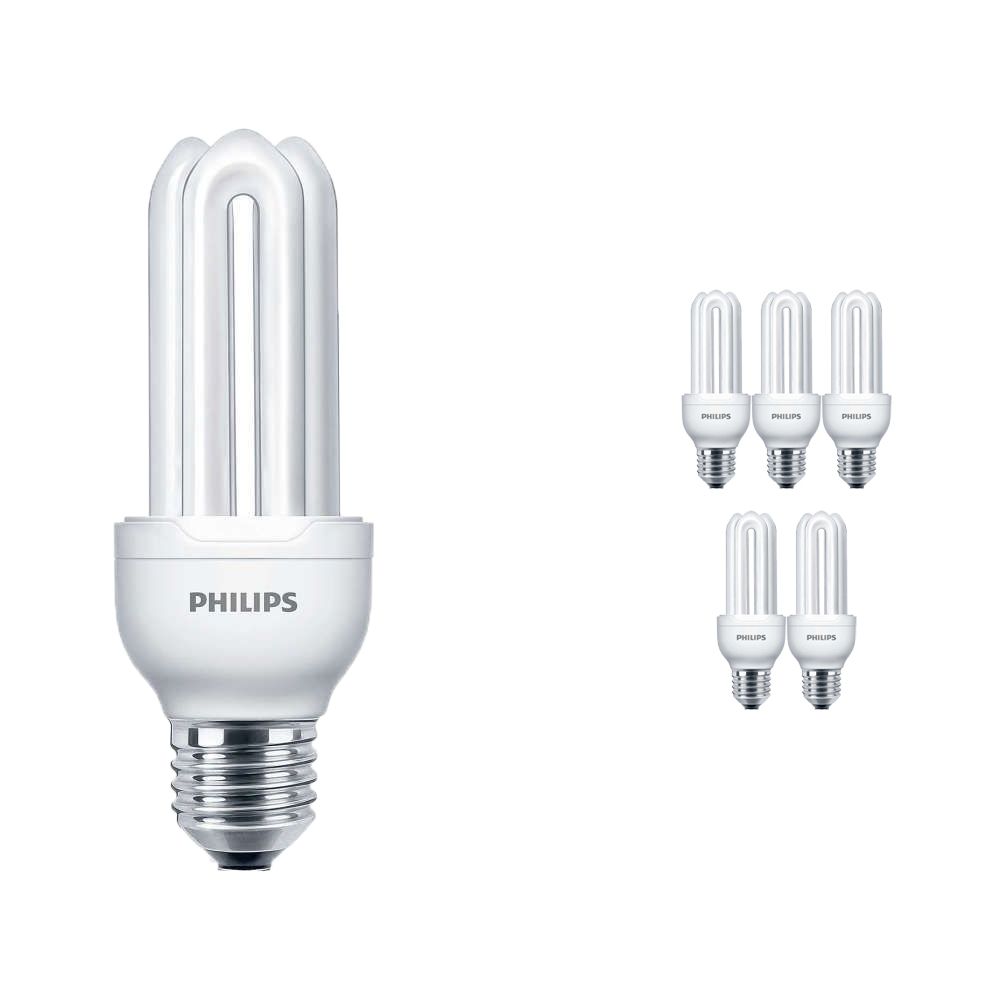 Mehrfachpackung 6x Philips Genie ESaver 11W 827 E27 | Extra Warmweiß Mehrfachpackung 6x Philips Genie ESaver 11W 827 E27 | Extra Warmweiß