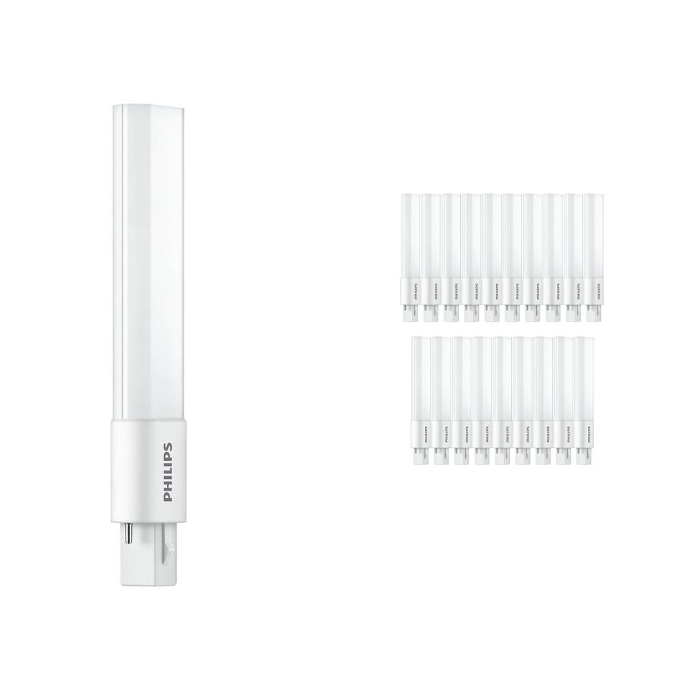 Mehrfachpackung 20x Philips CorePro PL-S LED 5W 840 | Kaltweiß - 2-Pins - Ersatz für 9W Mehrfachpackung 20x Philips CorePro PL-S LED 5W 840 | Kaltweiß - 2-Pins - Ersatz für 9W