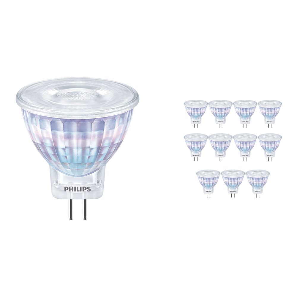 Mehrfachpackung 12x Philips CorePro LEDspot GU4 2.3W 827 36D | Extra Warmweiß - Ersatz für 20W Mehrfachpackung 12x Philips CorePro LEDspot GU4 2.3W 827 36D | Extra Warmweiß - Ersatz für 20W