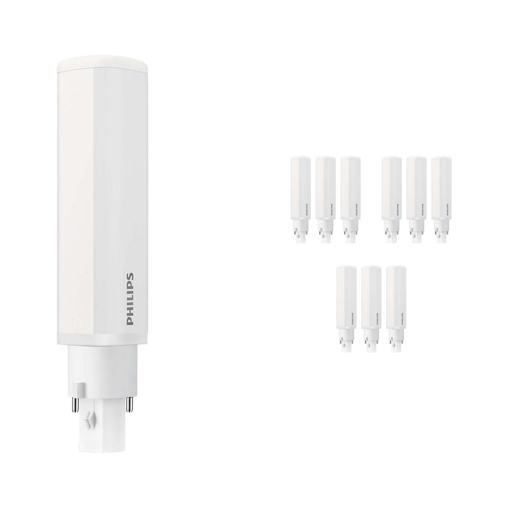 Mehrfachpackung 10x Philips CorePro PL-C LED 6.5W 840 | Kaltweiß - 2-Pins - Ersatz für 18W Mehrfachpackung 10x Philips CorePro PL-C LED 6.5W 840 | Kaltweiß - 2-Pins - Ersatz für 18W