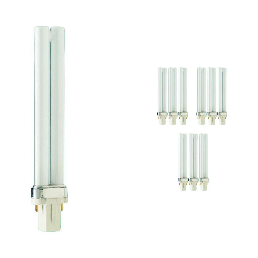 Mehrfachpackung 10x Philips PL-S 9W 827 2P (MASTER) | Extra Warmweiß - 2-Pins Mehrfachpackung 10x Philips PL-S 9W 827 2P (MASTER) | Extra Warmweiß - 2-Pins