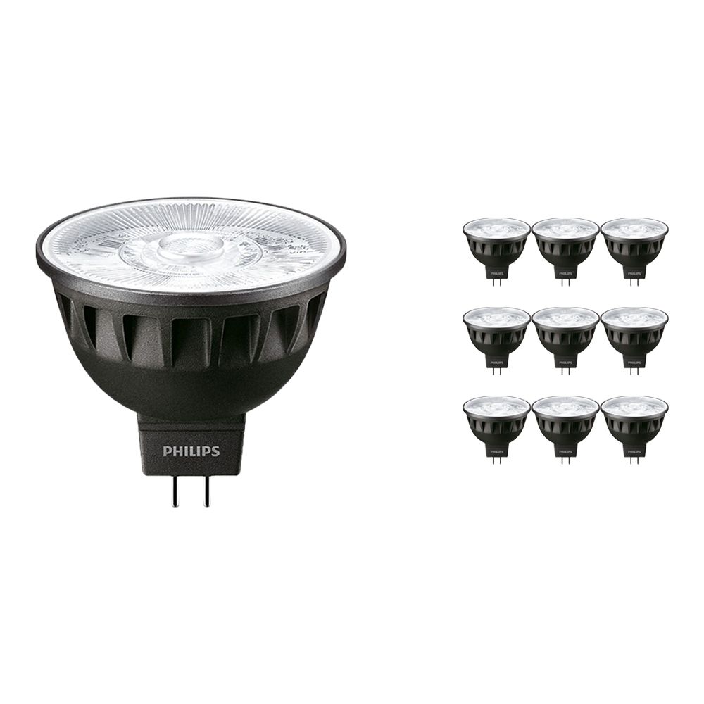 Multipack 10x Philips LEDspot ExpertColor GU5.3 MR16 7.5W 927 36D (MASTER) | Highest Colour Rendering - Dimmable - Replacer for 50W Multipack 10x Philips LEDspot ExpertColor GU5.3 MR16 7.5W 927 36D (MASTER) | Highest Colour Rendering - Dimmable - Replacer for 50W