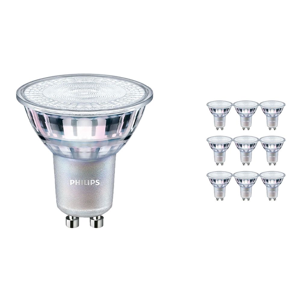 Voordeelpak 10x Philips LEDspot MV Value GU10 3.7W 930 36D (MASTER) | Hoogste Kleurweergave - Dimbaar - Vervanger voor 35W Voordeelpak 10x Philips LEDspot MV Value GU10 3.7W 930 36D (MASTER) | Hoogste Kleurweergave - Dimbaar - Vervanger voor 35W