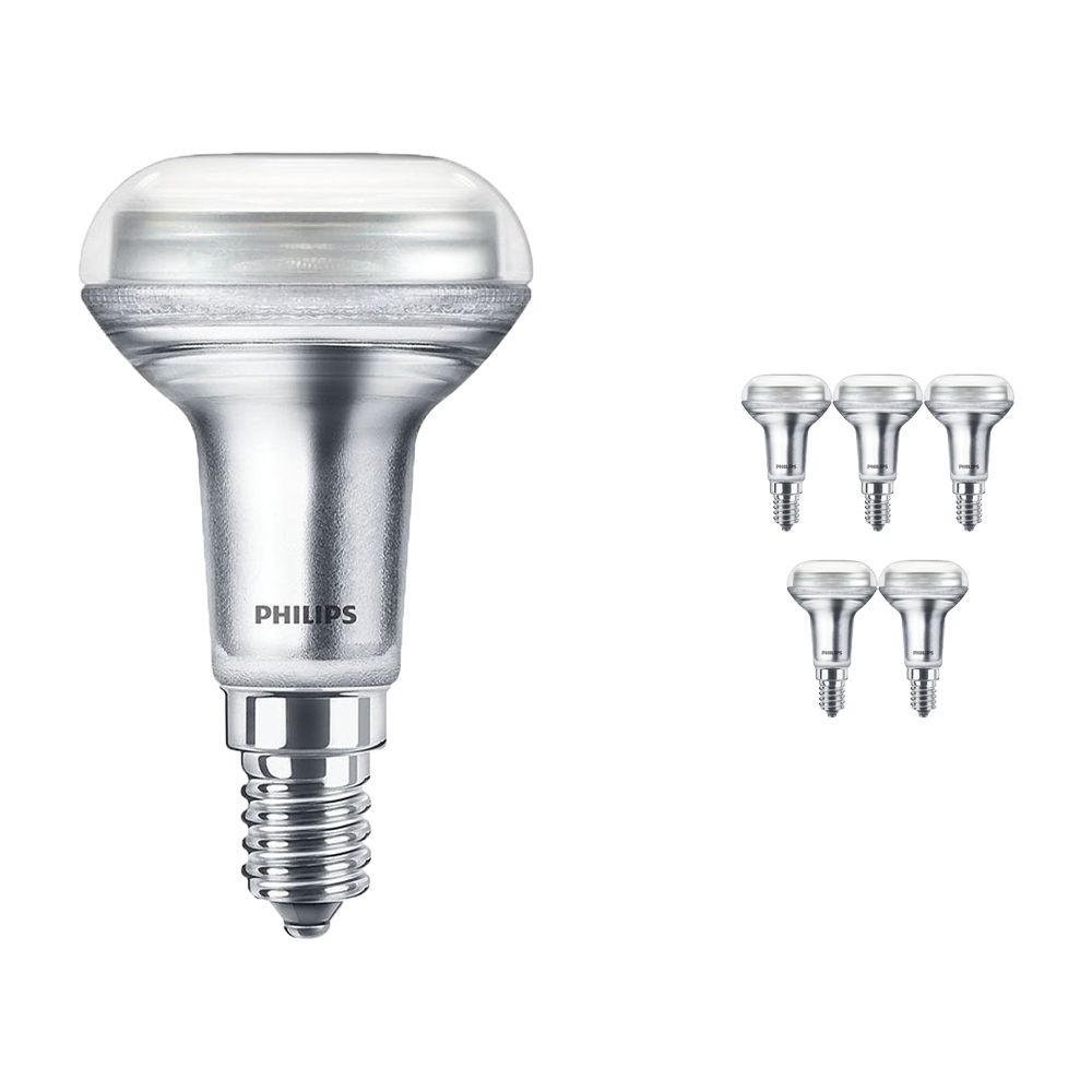 Mehrfachpackung 6x Philips CorePro LEDspot E14 Reflektor R50 2.8W 827 36D | Extra Warmweiß - Ersatz für 40W Mehrfachpackung 6x Philips CorePro LEDspot E14 Reflektor R50 2.8W 827 36D | Extra Warmweiß - Ersatz für 40W