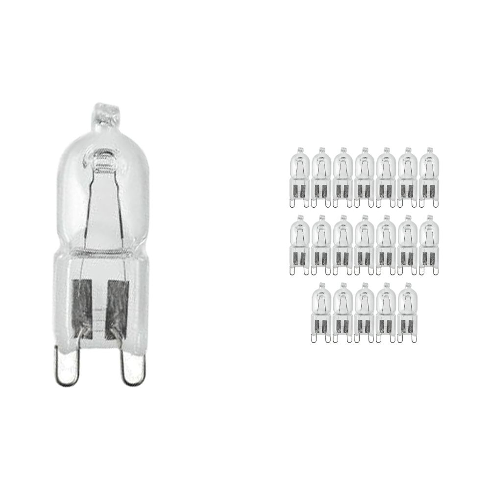 Voordeelpak 20x Osram Halopin Eco 66720 20W G9 Helder ES 2000h Voordeelpak 20x Osram Halopin Eco 66720 20W G9 Helder ES 2000h