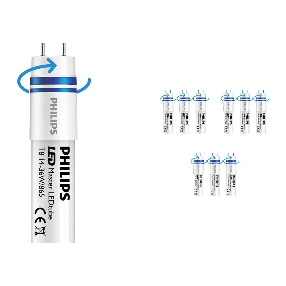 Mehrfachpackung 10x Philips LEDtube HF HO 14W 865 120cm (MASTER) | Ersatz für 36W Mehrfachpackung 10x Philips LEDtube HF HO 14W 865 120cm (MASTER) | Ersatz für 36W