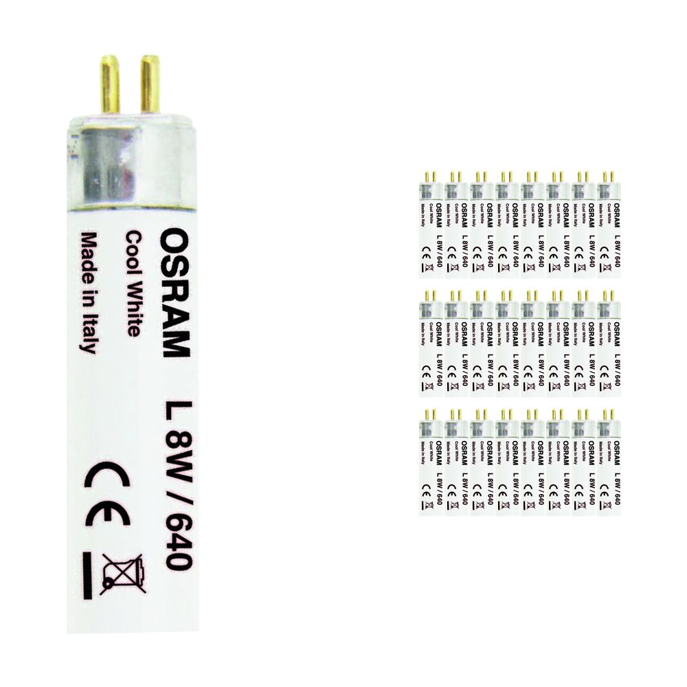 Voordeelpak 25x Osram Basic L 8W 640 Lumilux | 29cm Voordeelpak 25x Osram Basic L 8W 640 Lumilux | 29cm