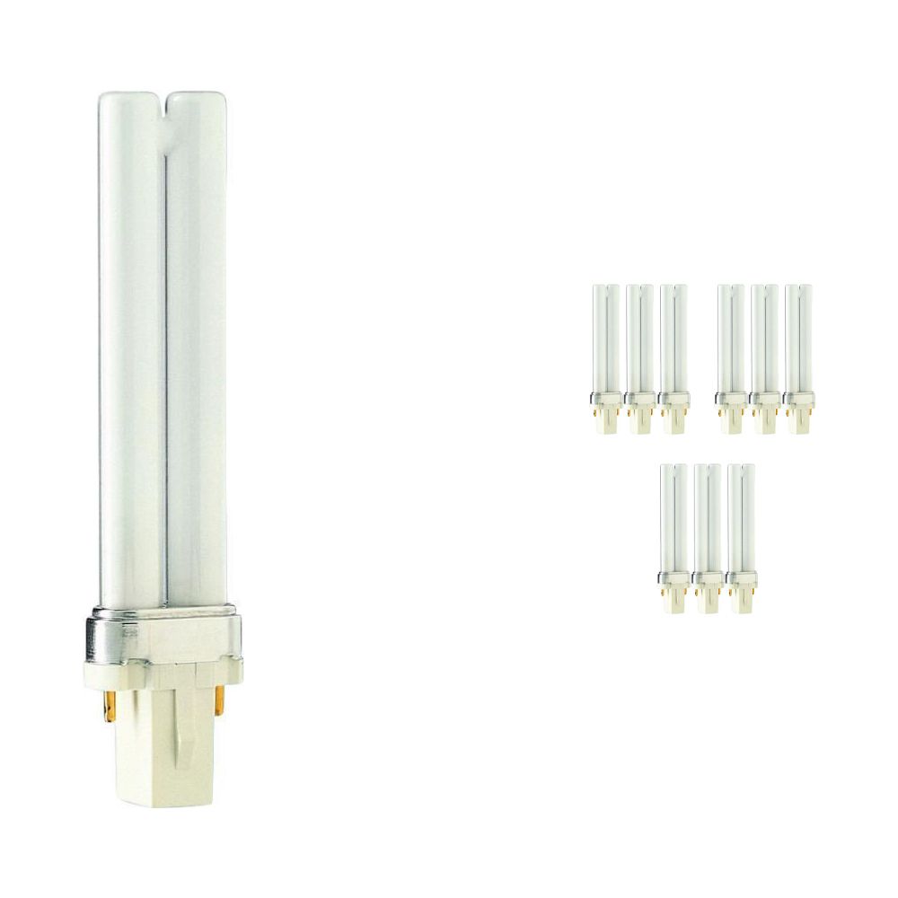 Mehrfachpackung 10x Philips PL-S 7W 827 2P (MASTER) | Extra Warmweiß - 2-Pins Mehrfachpackung 10x Philips PL-S 7W 827 2P (MASTER) | Extra Warmweiß - 2-Pins
