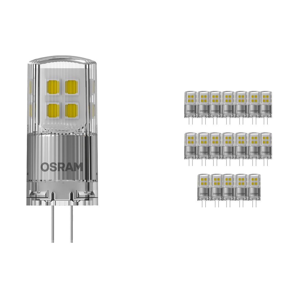 Voordeelpak 20x Osram Parathom LED PIN G4 2W 827 | Dimbaar - Vervanger voor 20W Voordeelpak 20x Osram Parathom LED PIN G4 2W 827 | Dimbaar - Vervanger voor 20W