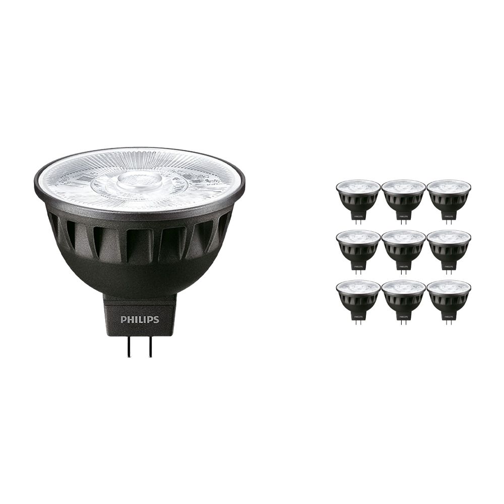 Multipack 10x Philips LEDspot ExpertColor GU5.3 MR16 6.5W 927 36D (MASTER) | Highest Colour Rendering - Dimmable - Replacer for 35W Multipack 10x Philips LEDspot ExpertColor GU5.3 MR16 6.5W 927 36D (MASTER) | Highest Colour Rendering - Dimmable - Replacer for 35W