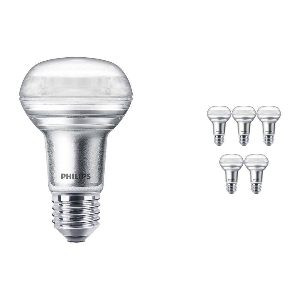 Lot 6x Philips CorePro LEDspot E27 Réflecteur R63 3W 827 36D | Remplacement 40W Lot 6x Philips CorePro LEDspot E27 Réflecteur R63 3W 827 36D | Remplacement 40W