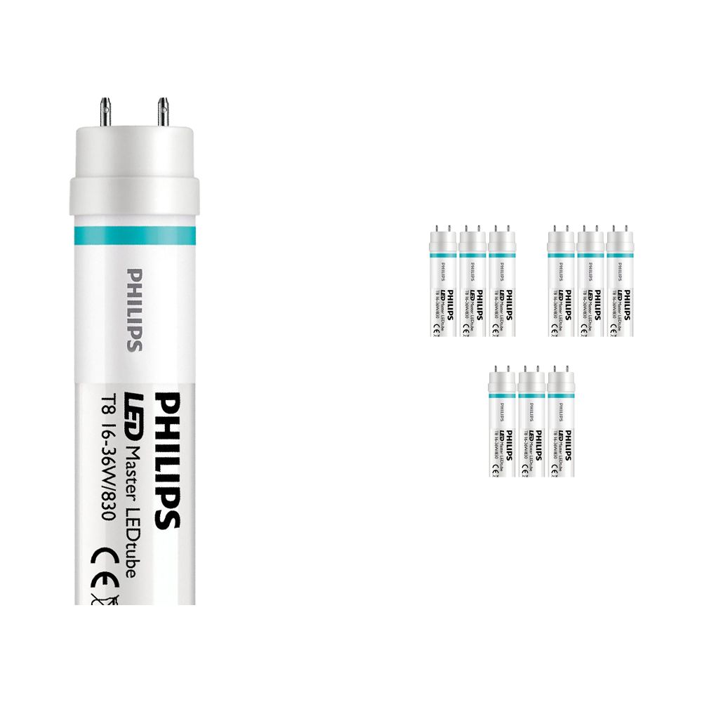 Voordeelpak 10x Philips LEDtube EM UO 16W 830 120cm (MASTER Value) | met LED Starter - Vervanger voor 36W Voordeelpak 10x Philips LEDtube EM UO 16W 830 120cm (MASTER Value) | met LED Starter - Vervanger voor 36W