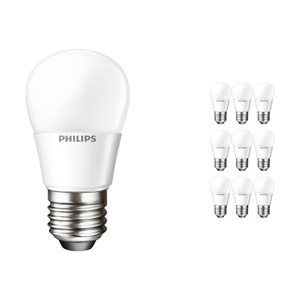 Lot 10x Philips CorePro LEDluster E27 P45 4W 827 Matt | Remplacement 25W Lot 10x Philips CorePro LEDluster E27 P45 4W 827 Matt | Remplacement 25W