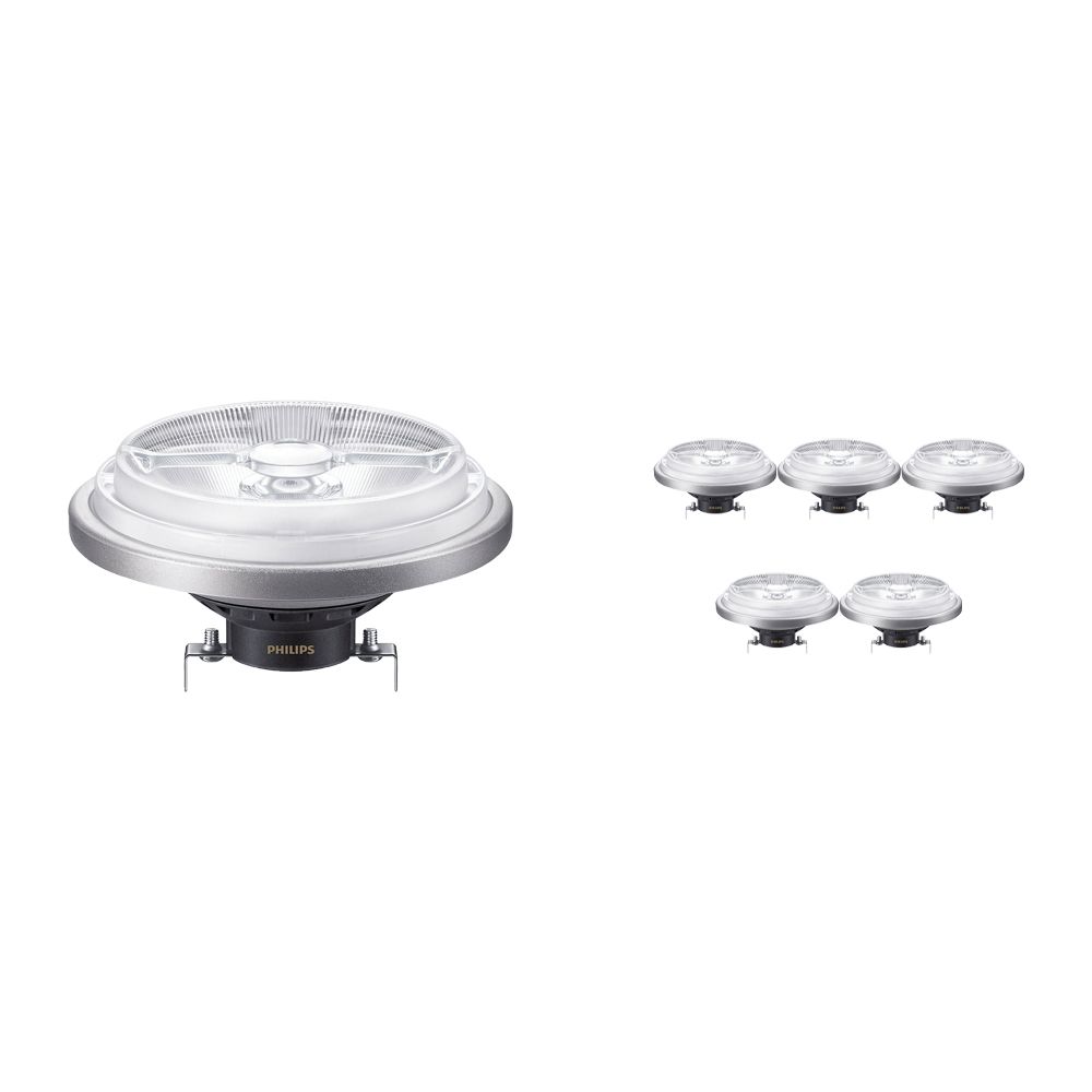 Mehrfachpackung 6x Philips LEDspot ExpertColor G53 AR111 (MASTER) 11W 927 8D | Höchste Farbwiedergabe - Ersatz für 50W Mehrfachpackung 6x Philips LEDspot ExpertColor G53 AR111 (MASTER) 11W 927 8D | Höchste Farbwiedergabe - Ersatz für 50W