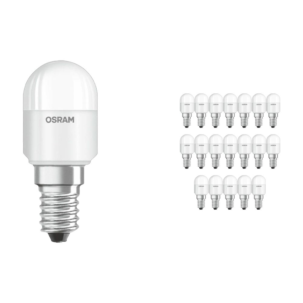 Mehrfachpackung 20x Osram Parathom Special E14 T26 2.3W 827 Matt | Ersatz für 20W Mehrfachpackung 20x Osram Parathom Special E14 T26 2.3W 827 Matt | Ersatz für 20W