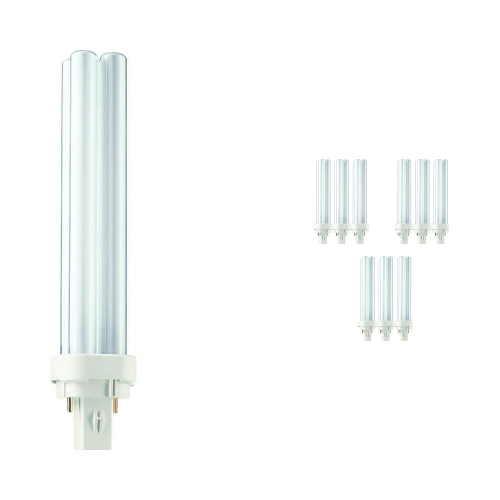 Multipack 10x Philips PL-C 26W 840 2P (MASTER) | Cool White - 2-Pin Multipack 10x Philips PL-C 26W 840 2P (MASTER) | Cool White - 2-Pin