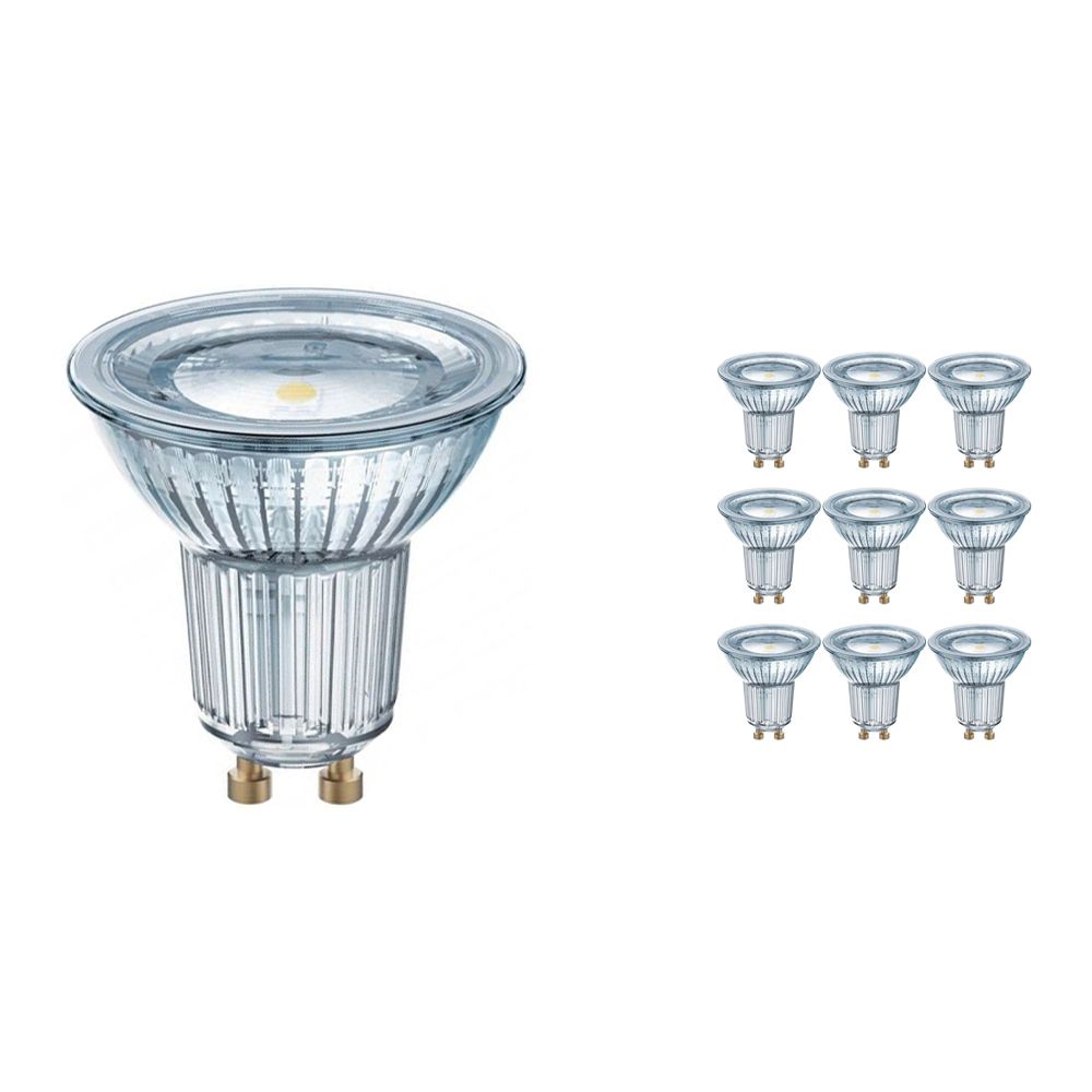 Mehrfachpackung 10x Osram Parathom GU10 PAR16 4.3W 827 120D | Extra Warmweiß - Ersatz für 50W Mehrfachpackung 10x Osram Parathom GU10 PAR16 4.3W 827 120D | Extra Warmweiß - Ersatz für 50W