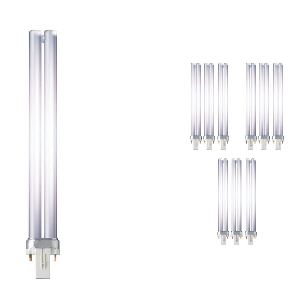 Lot 10x Philips PL-S 11W 827 2P (MASTER) | Blanc Très Chaud - 2-Pins Lot 10x Philips PL-S 11W 827 2P (MASTER) | Blanc Très Chaud - 2-Pins