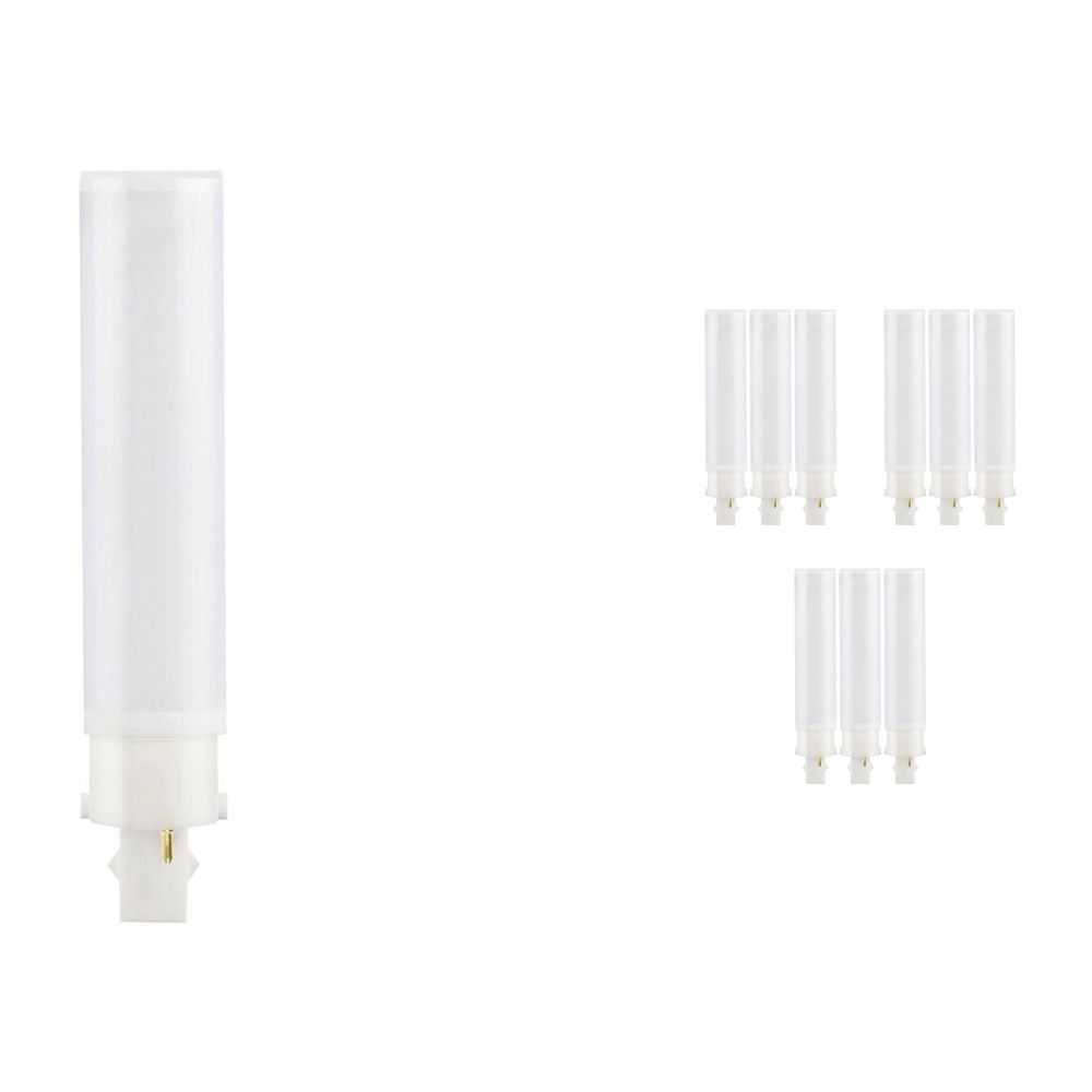 Voordeelpak 10x Osram Dulux-D LED 10W 830 | Warm Wit - 2-Pin - Vervangt 26W Voordeelpak 10x Osram Dulux-D LED 10W 830 | Warm Wit - 2-Pin - Vervangt 26W