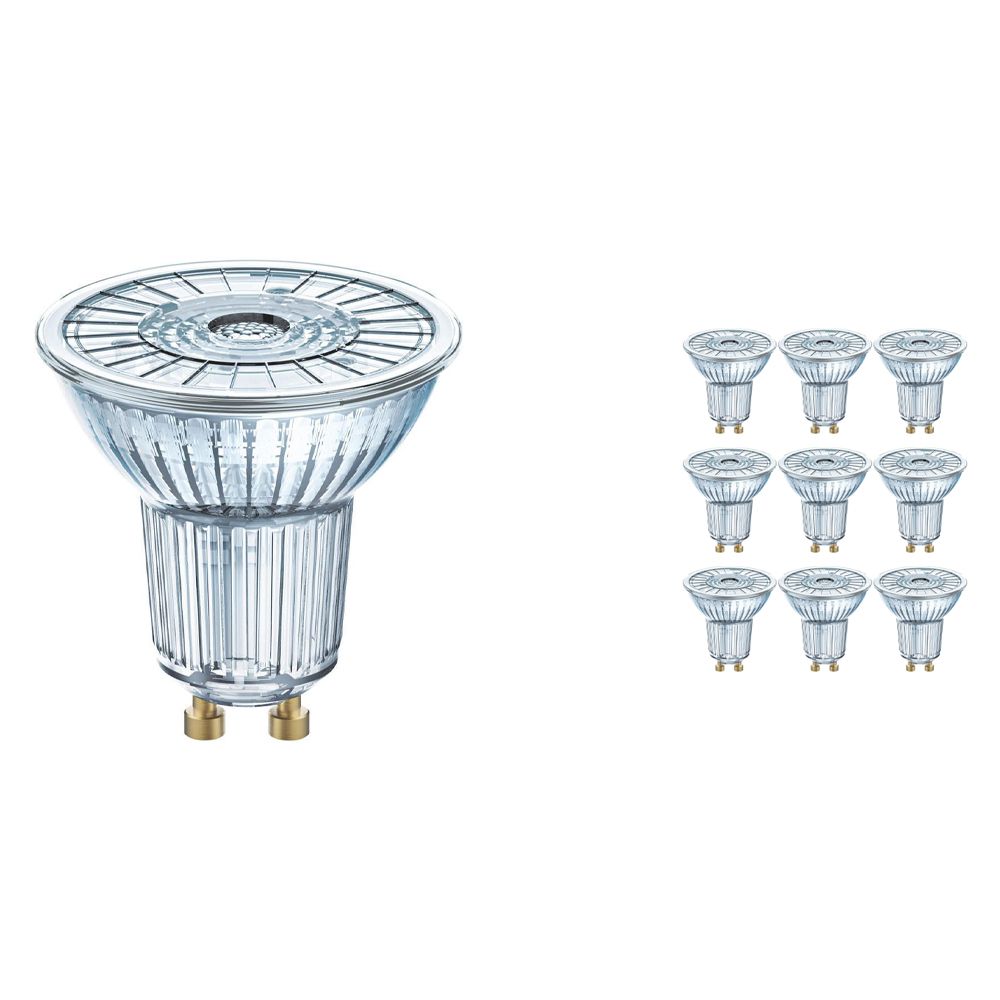 Mehrfachpackung 10x Osram Parathom GU10 PAR16 6.9W 830 36D | Warmweiß - Ersatz für 80W Mehrfachpackung 10x Osram Parathom GU10 PAR16 6.9W 830 36D | Warmweiß - Ersatz für 80W