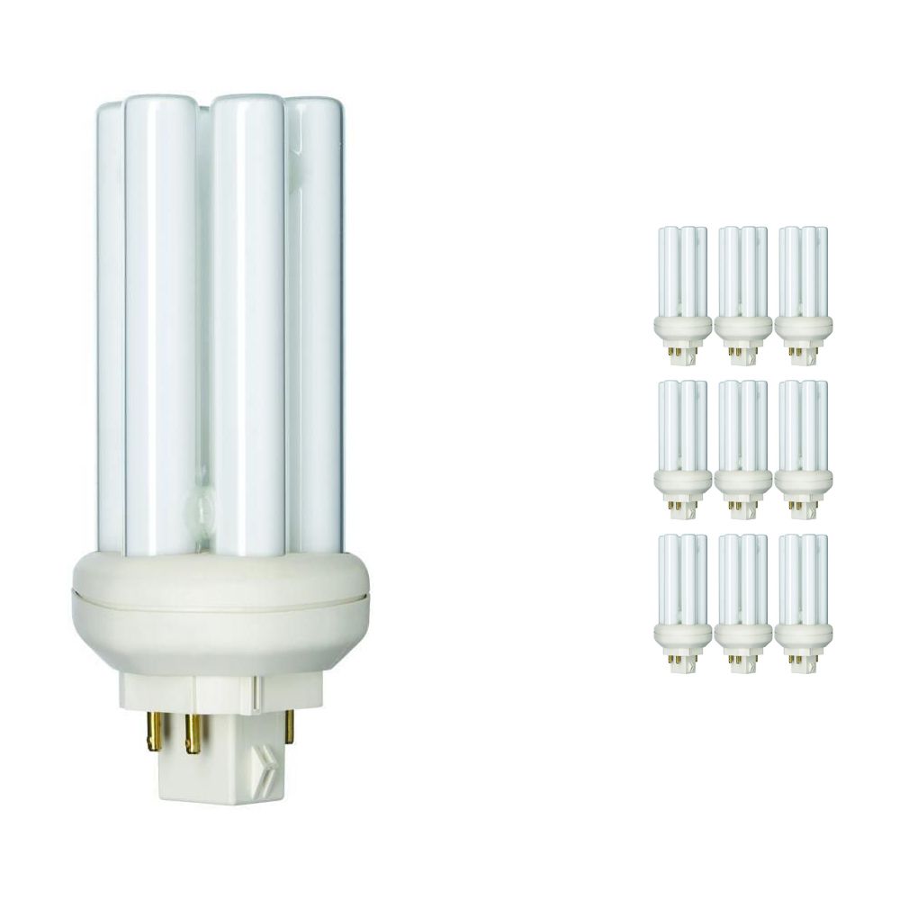 Mehrfachpackung 10x Philips PL-T 18W 830 4P (MASTER) | Warmweiß - 4-Pins Mehrfachpackung 10x Philips PL-T 18W 830 4P (MASTER) | Warmweiß - 4-Pins