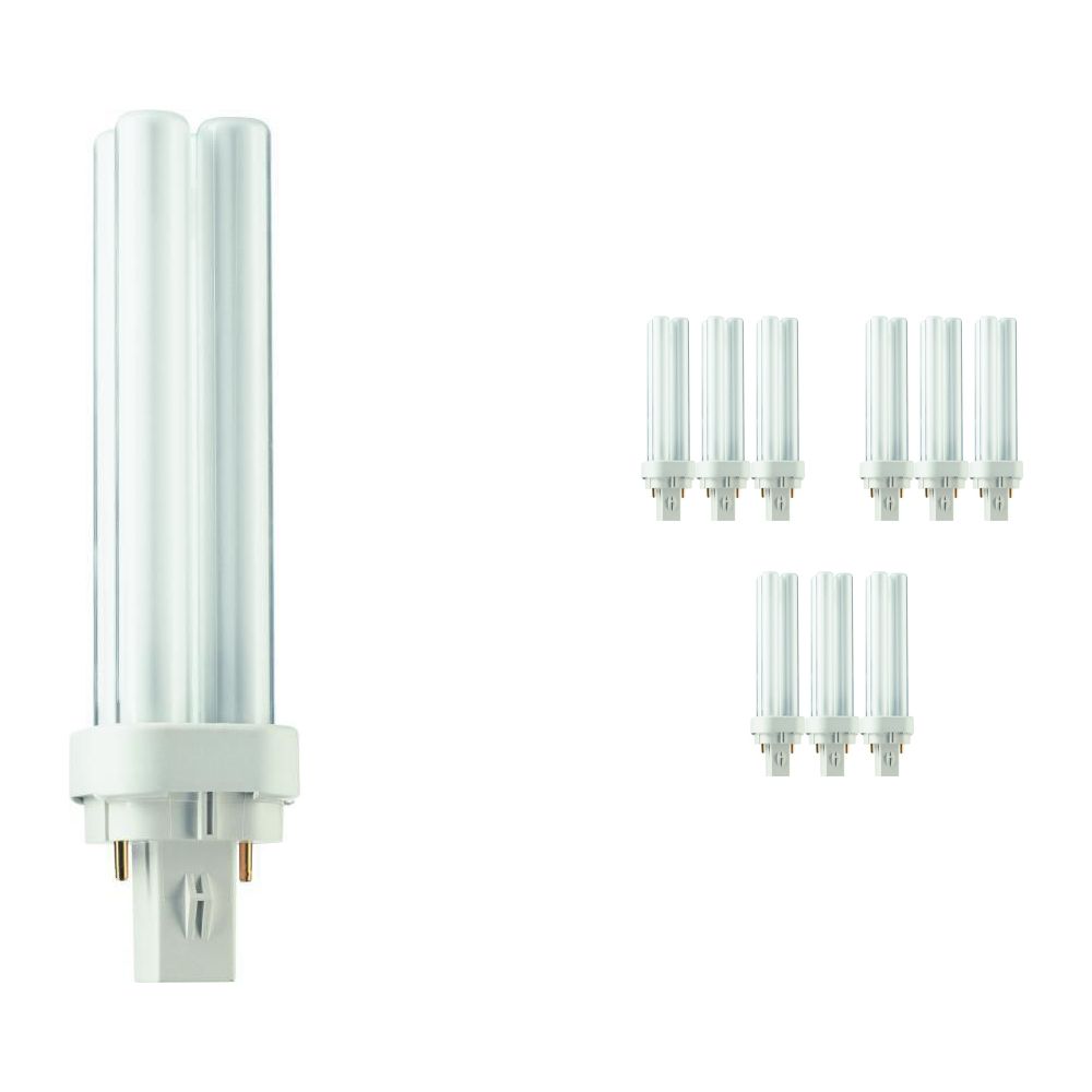 Voordeelpak 10x Philips PL-C 13W 840 2P (MASTER) | Koel Wit - 2-Pin Voordeelpak 10x Philips PL-C 13W 840 2P (MASTER) | Koel Wit - 2-Pin