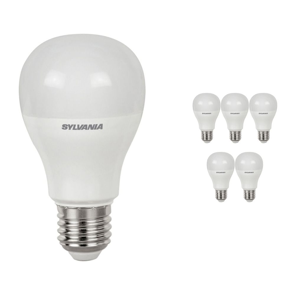 Voordeelpak 6x Sylvania ToLEDo GLS E27 10.5W 865 Mat | Vervangt 75W Voordeelpak 6x Sylvania ToLEDo GLS E27 10.5W 865 Mat | Vervangt 75W