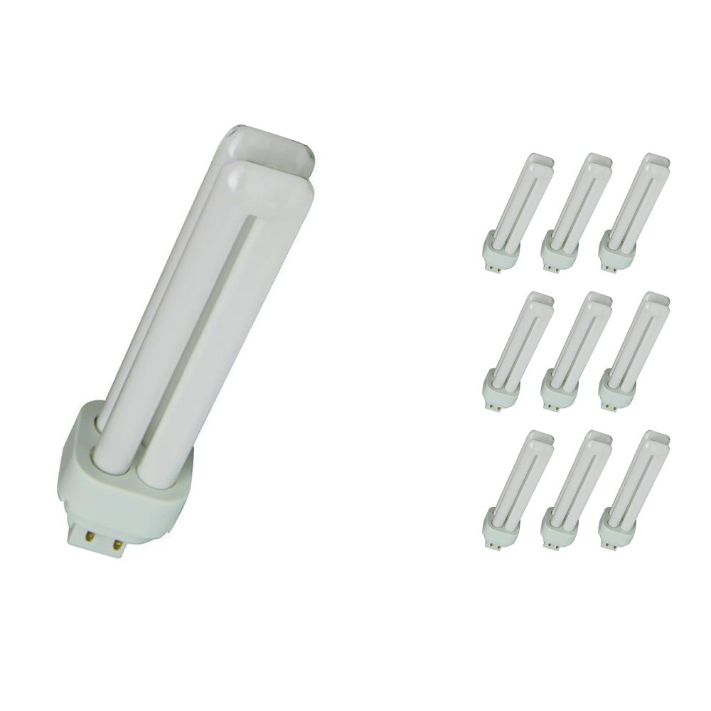 Multipack 10x Osram Dulux D/E 18W 840 | Blanco Frio - 4-Pines Multipack 10x Osram Dulux D/E 18W 840 | Blanco Frio - 4-Pines