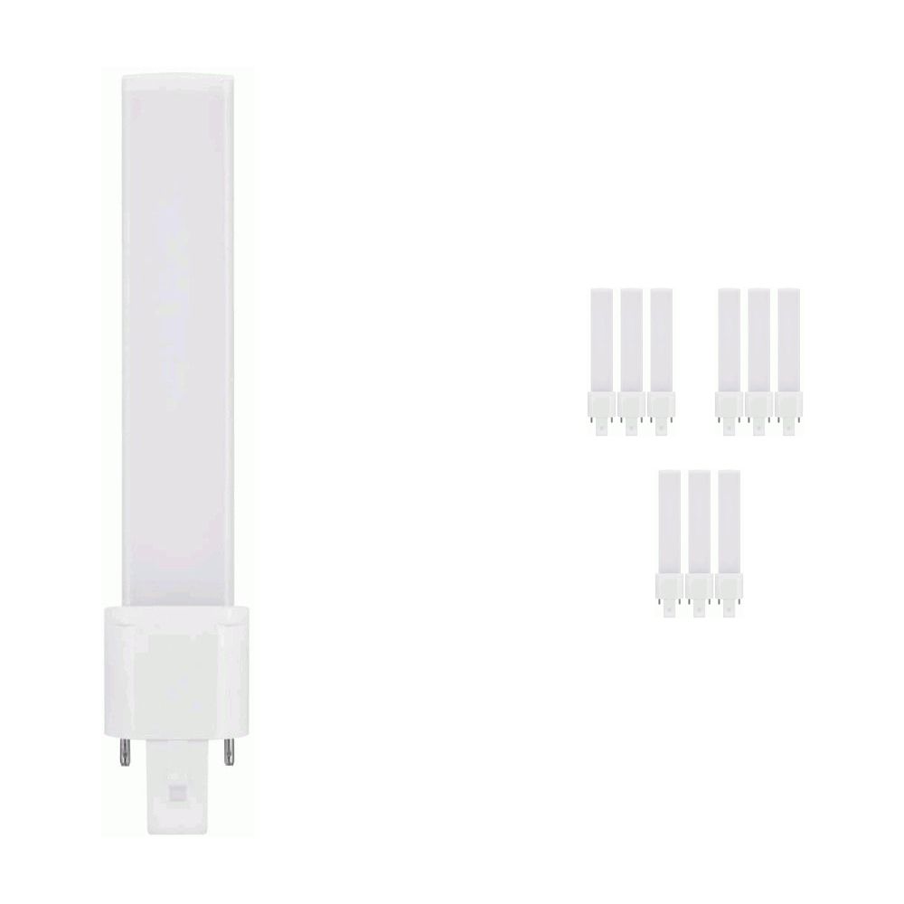 Mehrfachpackung 10x Osram Dulux S LED G23 4.5W 840 | Kaltweiß - 2-Pins - Ersatz für 9W Mehrfachpackung 10x Osram Dulux S LED G23 4.5W 840 | Kaltweiß - 2-Pins - Ersatz für 9W