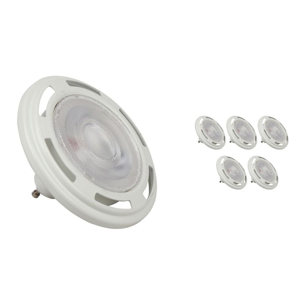 Multipack 6x Sylvania RefLED GU10 ES111 11.5W 830 25D | Warm White - Dimmable - Replaces 100W Multipack 6x Sylvania RefLED GU10 ES111 11.5W 830 25D | Warm White - Dimmable - Replaces 100W