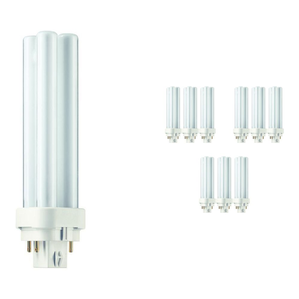Mehrfachpackung 10x Philips PL-C 13W 830 4P (MASTER) | Warmweiß - 4-Pins Mehrfachpackung 10x Philips PL-C 13W 830 4P (MASTER) | Warmweiß - 4-Pins