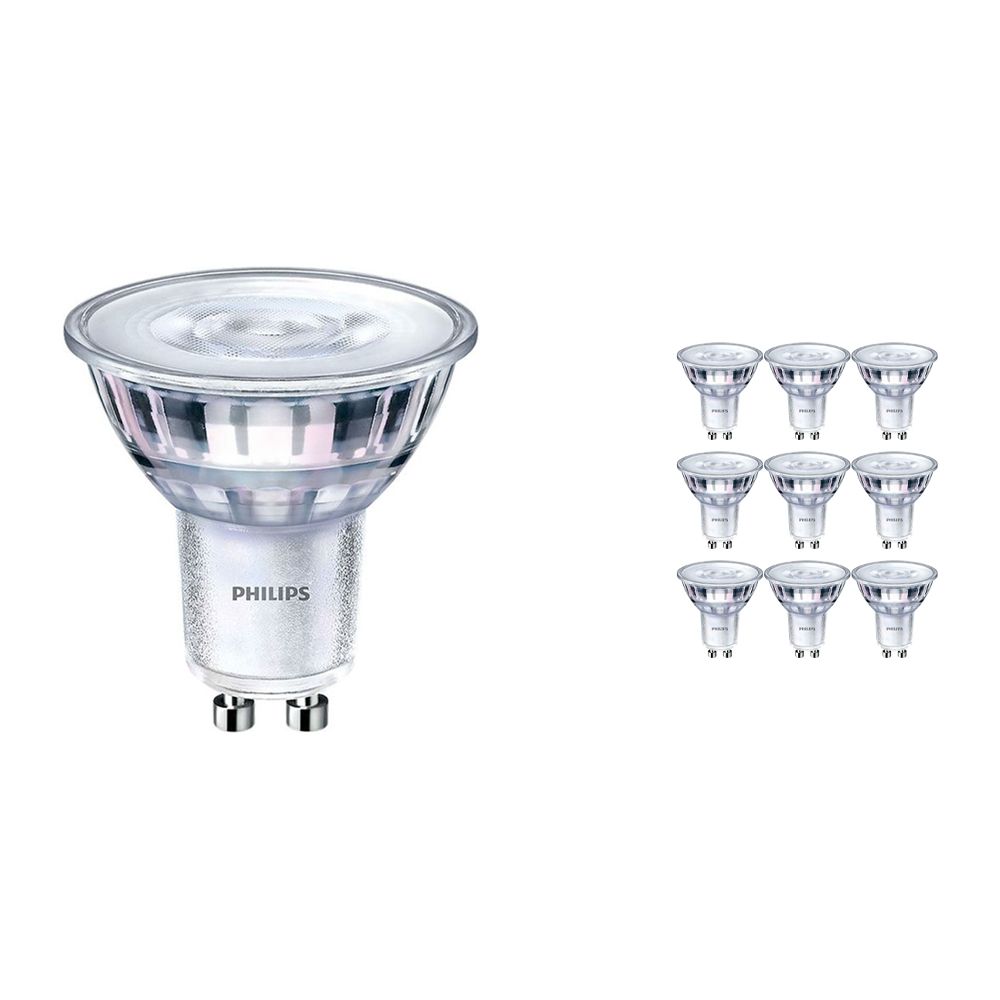 Voordeelpak 10x Philips CorePro LEDspot MV GU10 2.7W 840 36D | Vervanger voor 25W Voordeelpak 10x Philips CorePro LEDspot MV GU10 2.7W 840 36D | Vervanger voor 25W