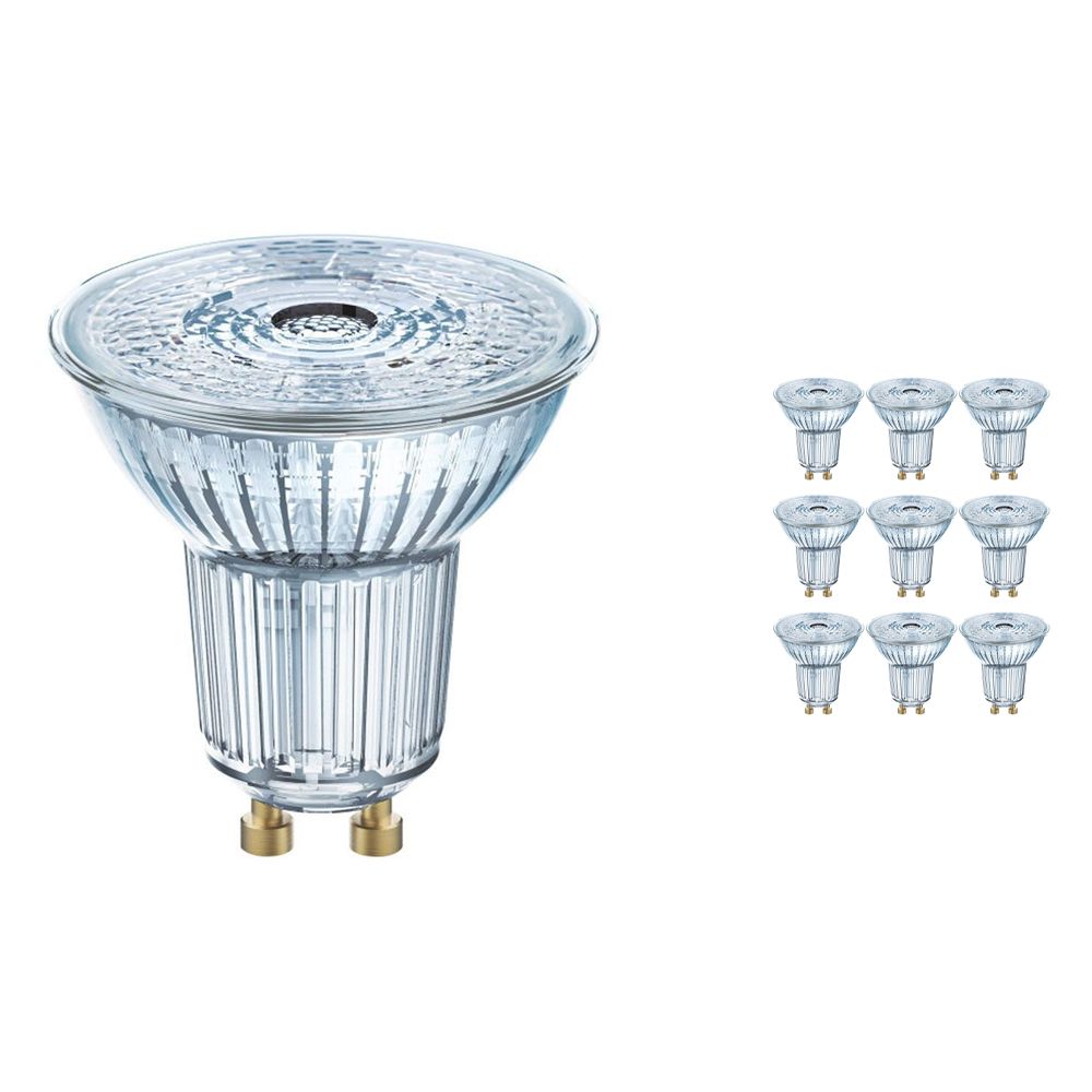 Monipakkaus 10x Osram Parathom GU10 PAR16 4.3W 830 36D | Lämmin Valkoinen - Korvaa 50W Monipakkaus 10x Osram Parathom GU10 PAR16 4.3W 830 36D | Lämmin Valkoinen - Korvaa 50W