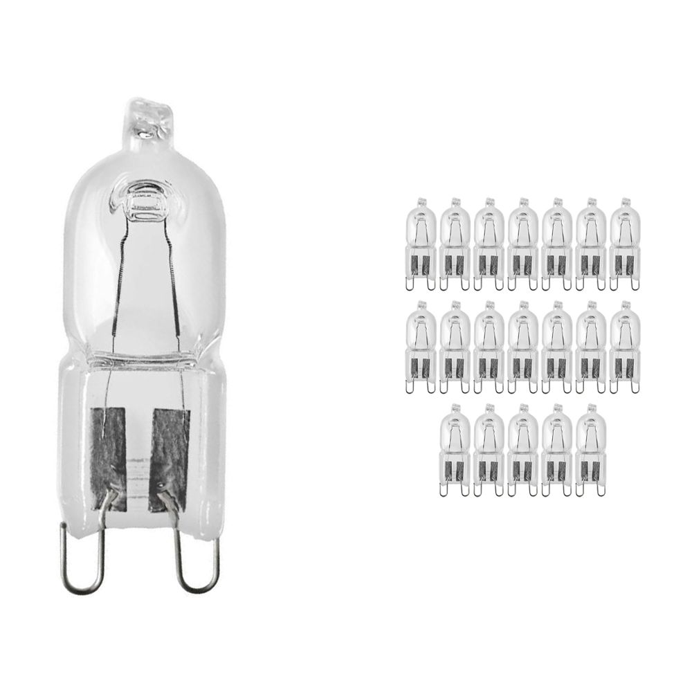 Voordeelpak 20x Osram Halopin Eco 66760 60W G9 ES 2000h Voordeelpak 20x Osram Halopin Eco 66760 60W G9 ES 2000h