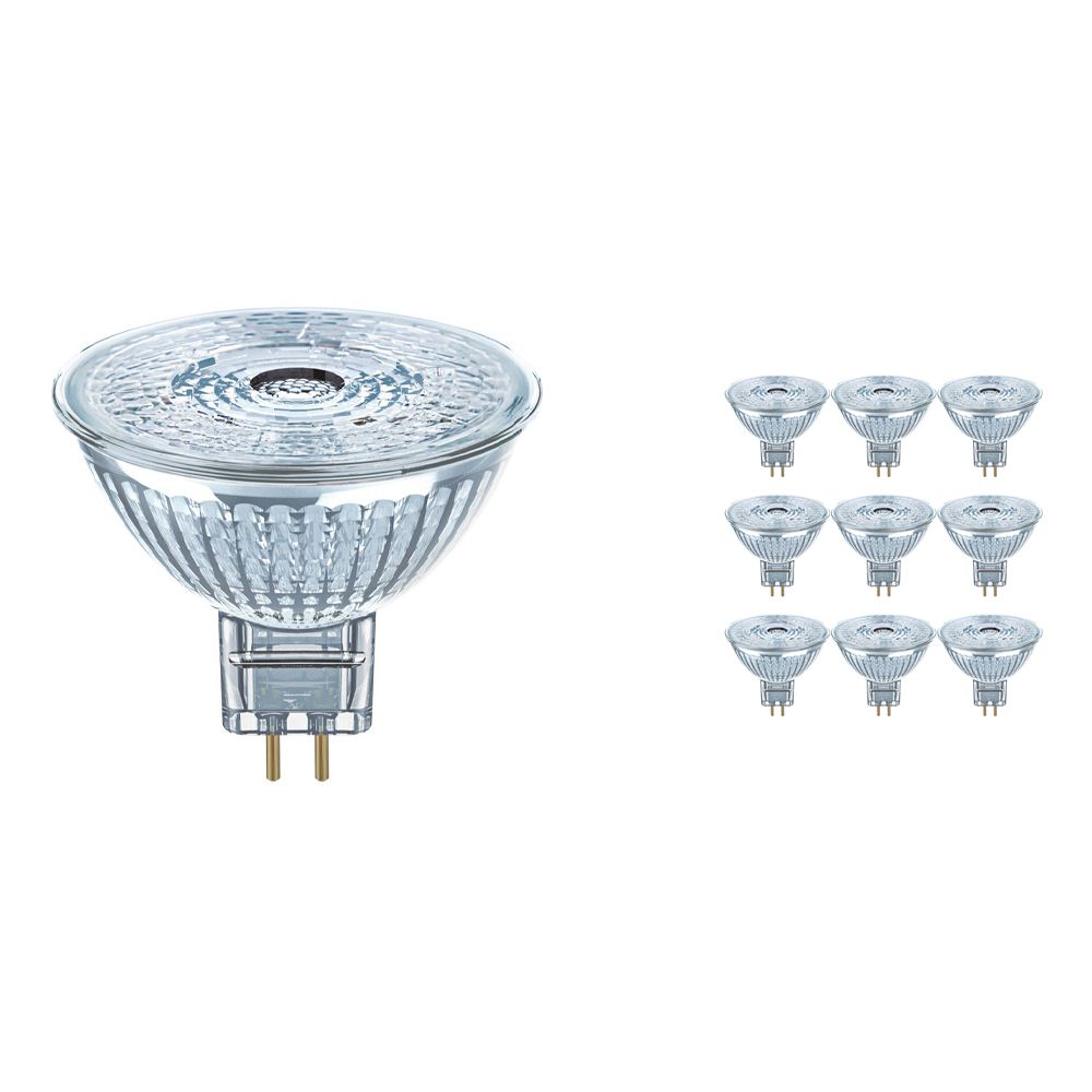 Lot 10x Osram Parathom Pro GU5.3 MR16 6W 930 350lm | Dimmable - Blanc Chaud - Équivalent 35W Lot 10x Osram Parathom Pro GU5.3 MR16 6W 930 350lm | Dimmable - Blanc Chaud - Équivalent 35W