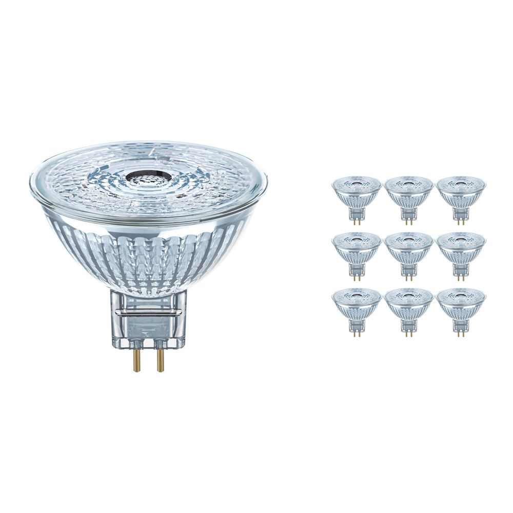 Lot 10x Osram Parathom Pro GU5.3 MR16 4W 927 230lm | Dimmable - Remplacement 20W Lot 10x Osram Parathom Pro GU5.3 MR16 4W 927 230lm | Dimmable - Remplacement 20W