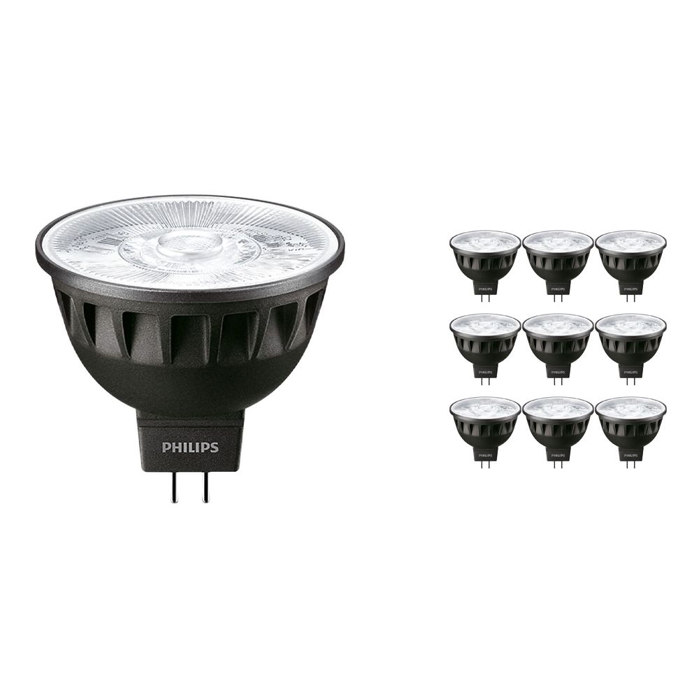 Fordelspakke 10x Philips LEDspot ExpertColor GU5.3 MR16 6.5W 930 60D (MASTER) | varm hvid - bedste farvegengivelse - dæmpbar - erstatter 35W Fordelspakke 10x Philips LEDspot ExpertColor GU5.3 MR16 6.5W 930 60D (MASTER) | varm hvid - bedste farvegengivelse - dæmpbar - erstatter 35W