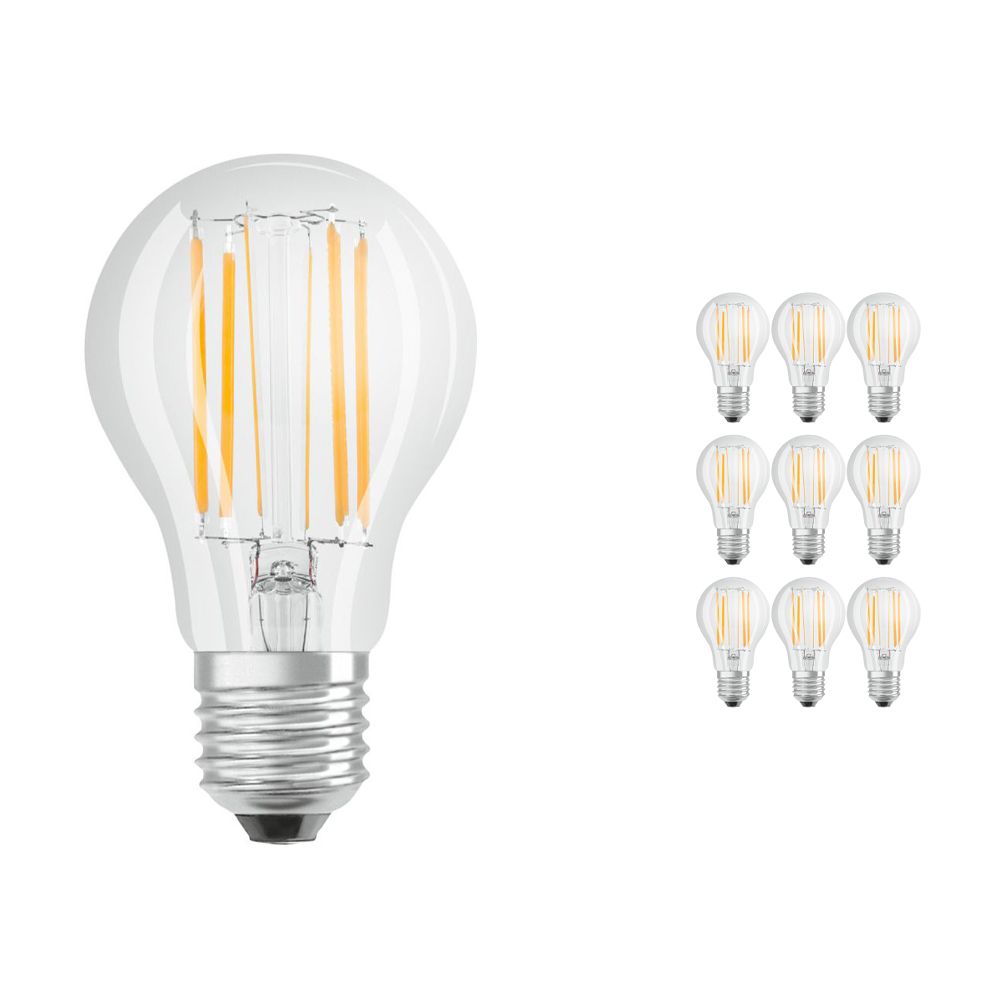 Voordeelpak 10x Osram Parathom Retrofit Klassiek E27 A 8.5W 827 Gloeilamp | Vervanger voor 75W Voordeelpak 10x Osram Parathom Retrofit Klassiek E27 A 8.5W 827 Gloeilamp | Vervanger voor 75W