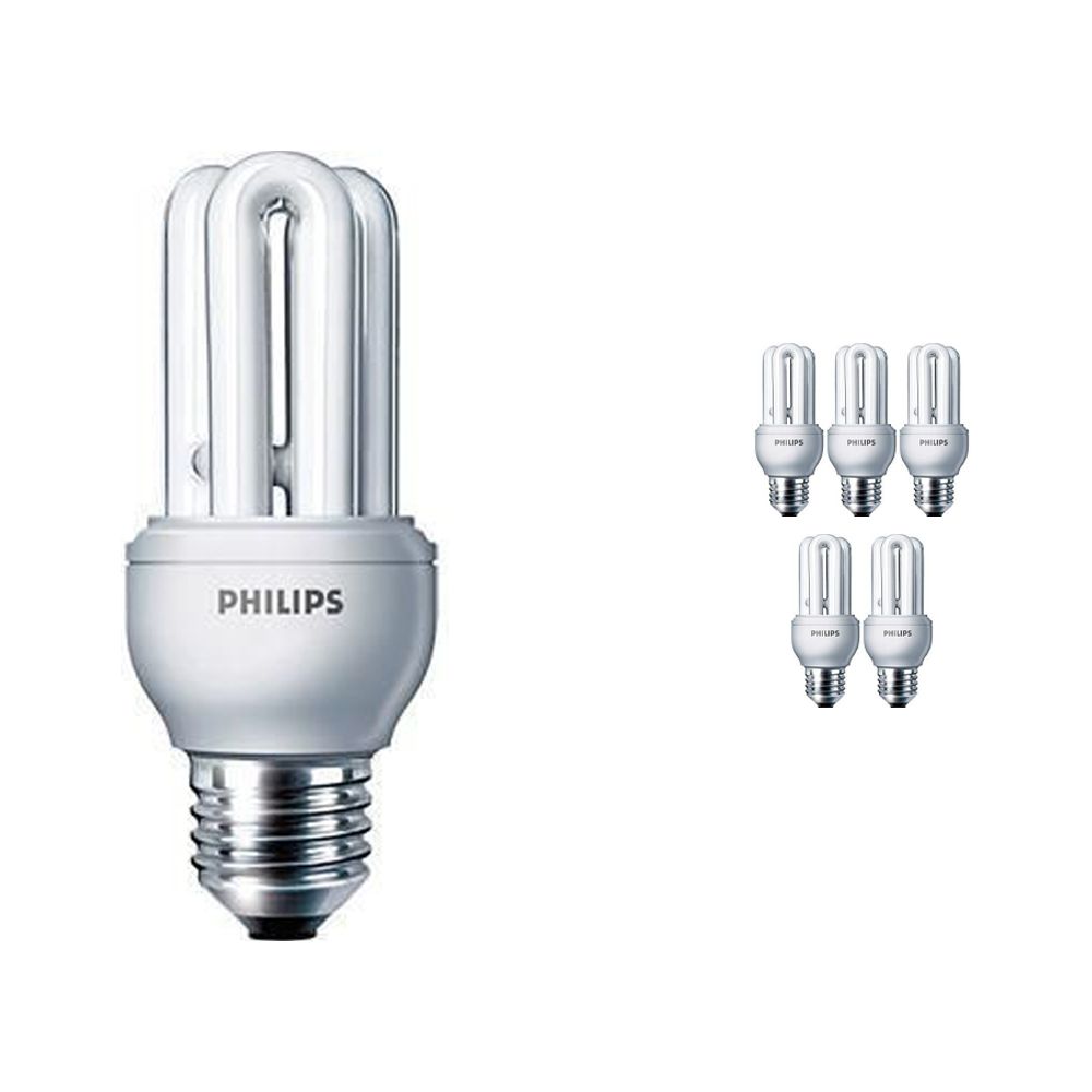 Mehrfachpackung 6x Philips Genie ESaver 11W 865 E27 | Mehrfachpackung 6x Philips Genie ESaver 11W 865 E27 |