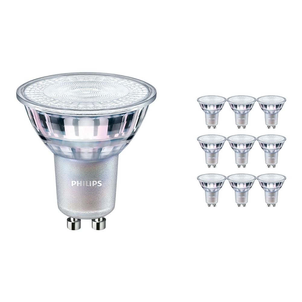 Voordeelpak 10x Philips LEDspot MV Waarde GU10 3.7W 940 60D (MASTER) | Hoogste Kleurweergave - Dimbaar - Vervanger voor 35W Voordeelpak 10x Philips LEDspot MV Waarde GU10 3.7W 940 60D (MASTER) | Hoogste Kleurweergave - Dimbaar - Vervanger voor 35W