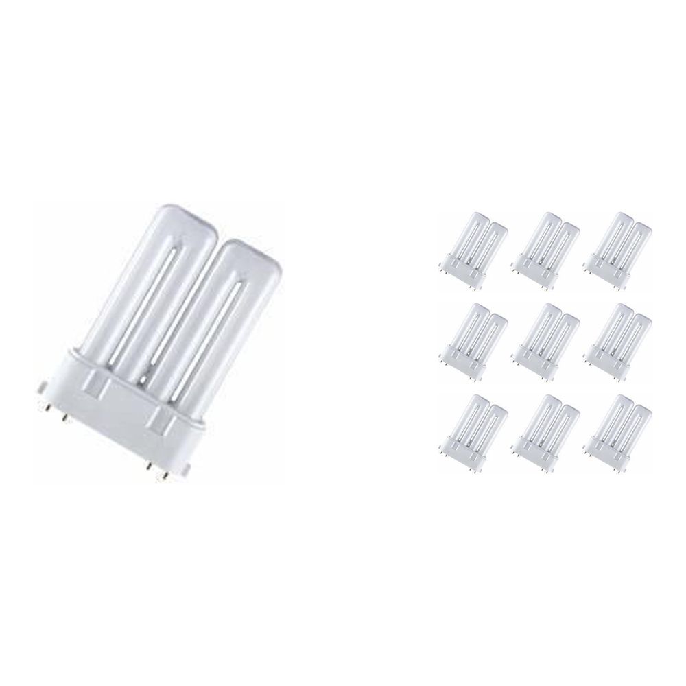 Multipack 10x Osram Dulux F 24W 830 | Luz Cálida - 4-Pines Multipack 10x Osram Dulux F 24W 830 | Luz Cálida - 4-Pines