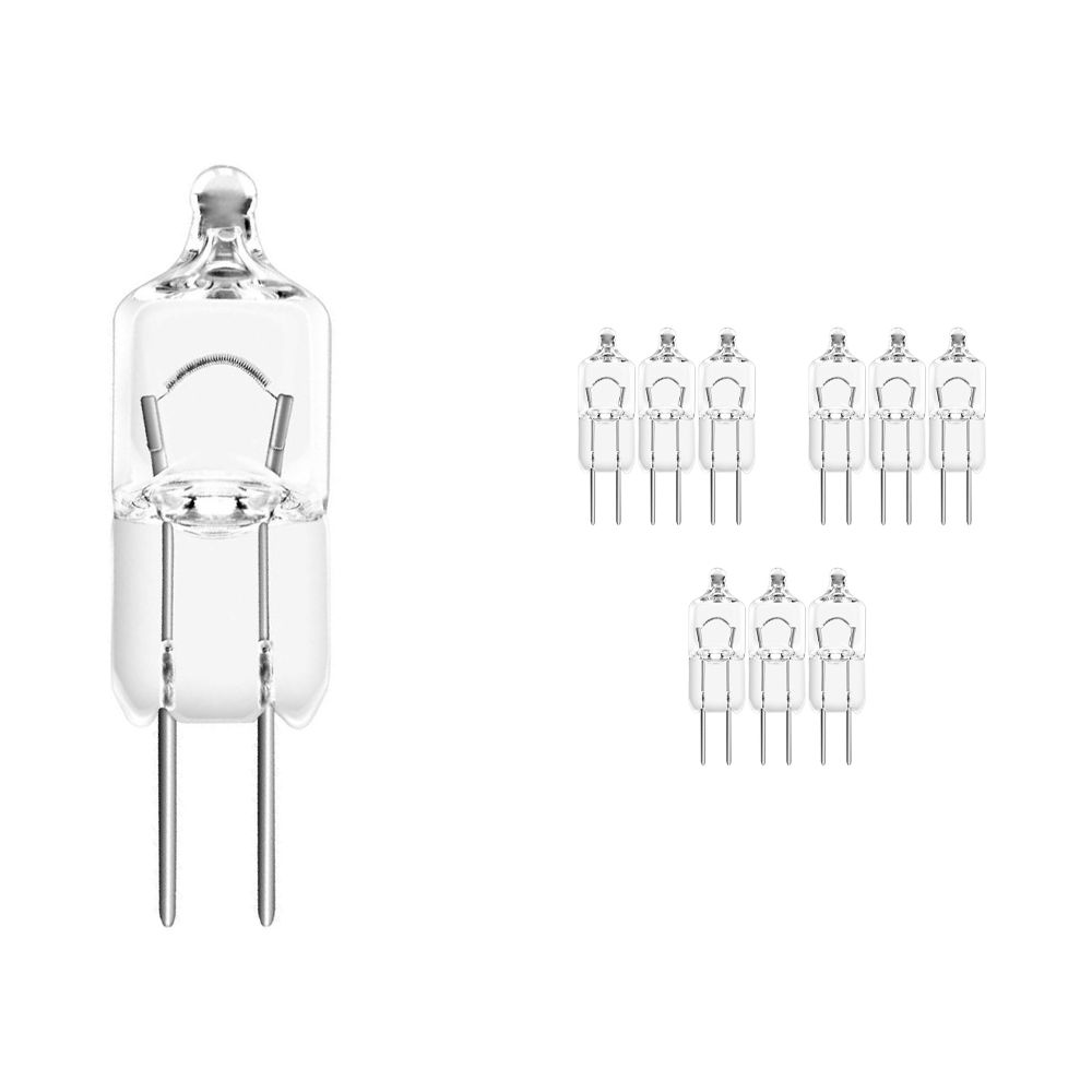 Voordeelpak 10x Osram 64418 Halostar Standaard 64418 10W 12V G4 Helder Voordeelpak 10x Osram 64418 Halostar Standaard 64418 10W 12V G4 Helder