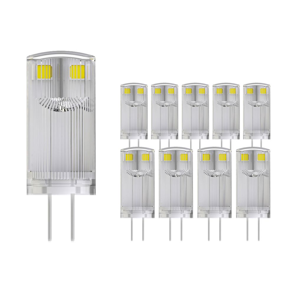 Lot 10X Noxion LED Bolt G4 0.9W 830 12V | Blanc Chaud - Équivalent 10W Lot 10X Noxion LED Bolt G4 0.9W 830 12V | Blanc Chaud - Équivalent 10W