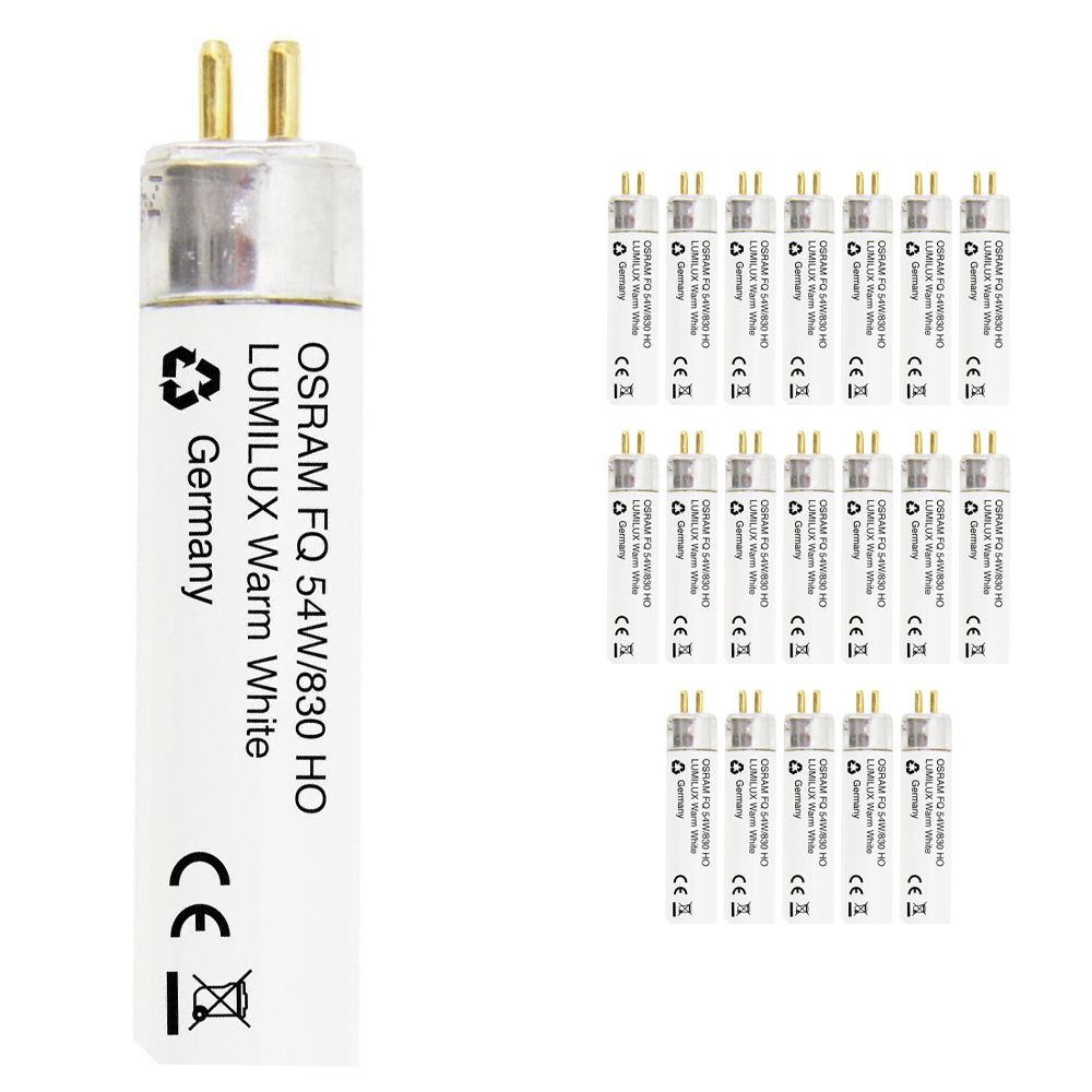 Multipack 20x Osram FQ HO 54W 830 G5 Lumilux - 115cm Multipack 20x Osram FQ HO 54W 830 G5 Lumilux - 115cm