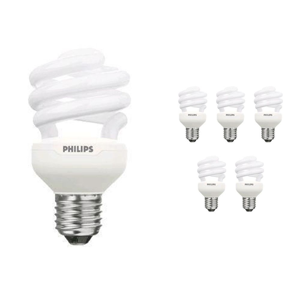 Fordelspakke 6x Philips Tornado T2 Spiral 23W 827 E27 | ekstra varm hvid Fordelspakke 6x Philips Tornado T2 Spiral 23W 827 E27 | ekstra varm hvid