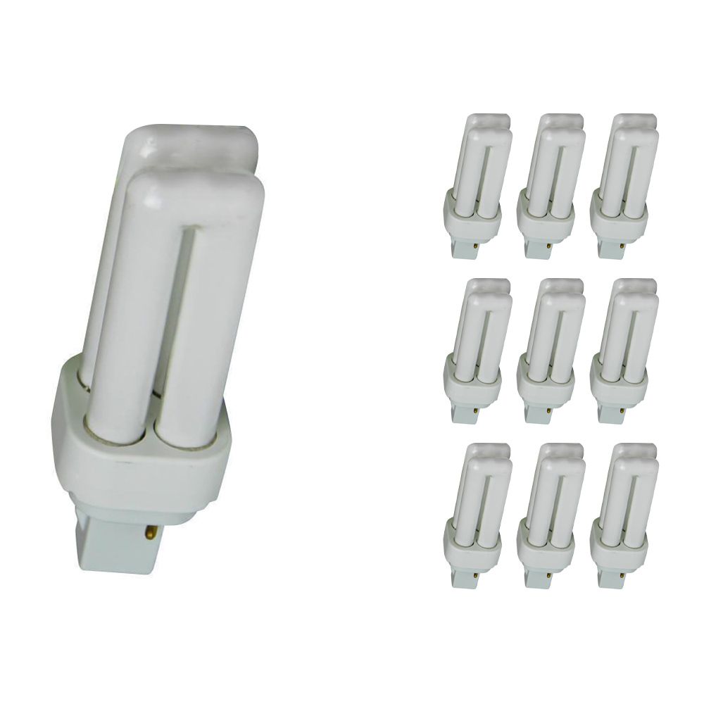 Voordeelpak 10x Osram Dulux D 10W 830 | 2-Pins Voordeelpak 10x Osram Dulux D 10W 830 | 2-Pins