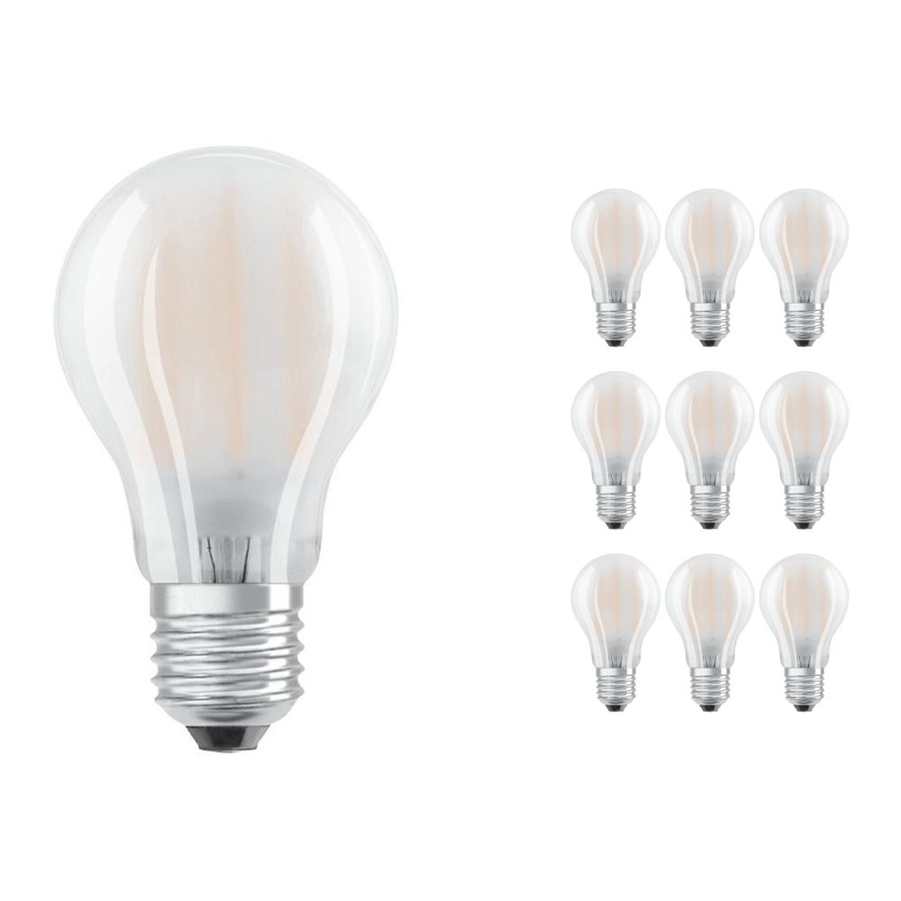 Fordelspakke 10x Osram Parathom Classic E27 A 7W 840 matt | erstatter 60W Fordelspakke 10x Osram Parathom Classic E27 A 7W 840 matt | erstatter 60W